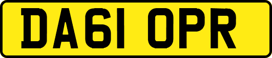 DA61OPR