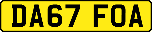 DA67FOA