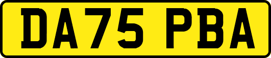 DA75PBA