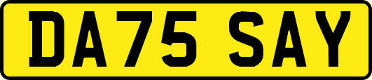DA75SAY