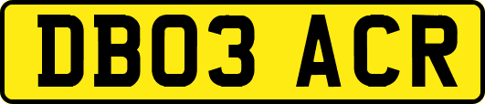 DB03ACR