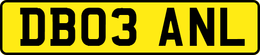 DB03ANL