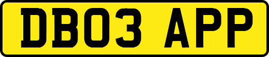 DB03APP