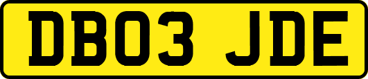 DB03JDE