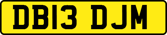 DB13DJM