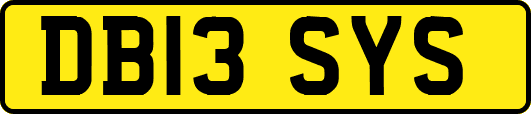 DB13SYS
