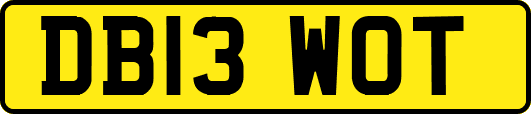 DB13WOT