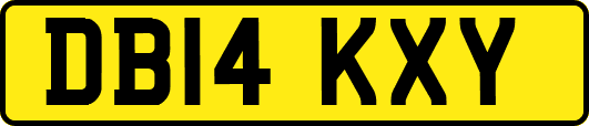 DB14KXY