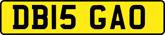 DB15GAO