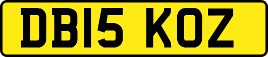 DB15KOZ