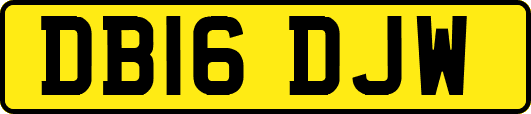 DB16DJW