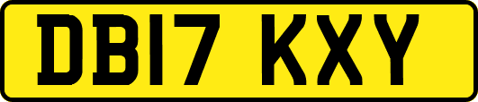 DB17KXY