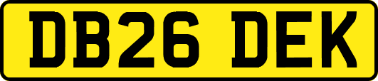 DB26DEK