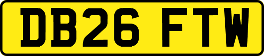 DB26FTW