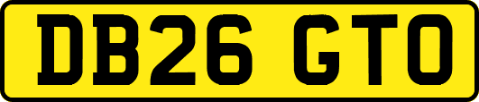 DB26GTO