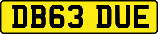 DB63DUE
