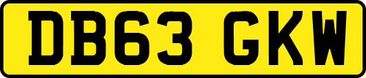 DB63GKW