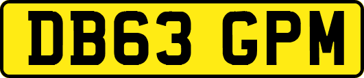 DB63GPM