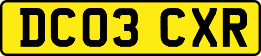 DC03CXR
