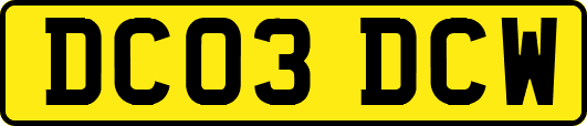 DC03DCW
