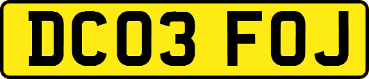 DC03FOJ