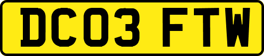 DC03FTW