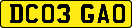 DC03GAO
