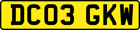 DC03GKW