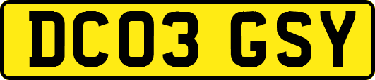 DC03GSY