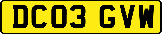 DC03GVW