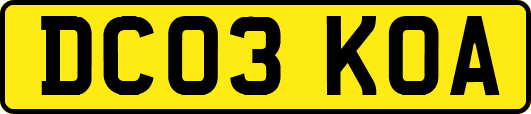 DC03KOA