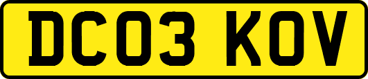 DC03KOV