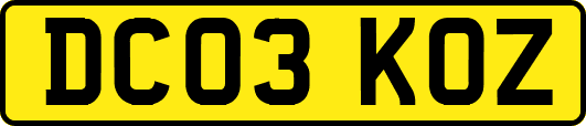 DC03KOZ
