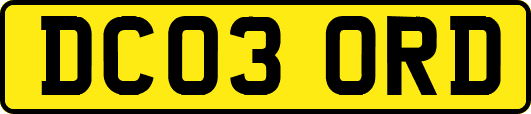 DC03ORD