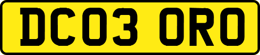 DC03ORO