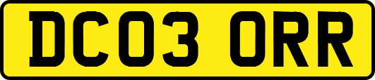 DC03ORR