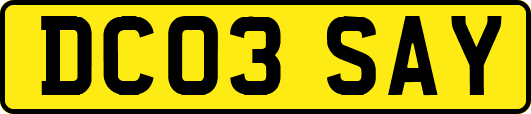 DC03SAY