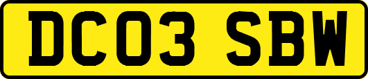 DC03SBW