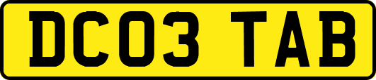 DC03TAB