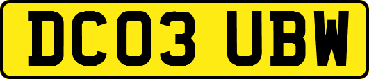 DC03UBW