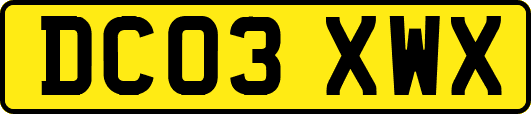 DC03XWX