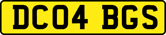 DC04BGS