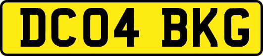 DC04BKG