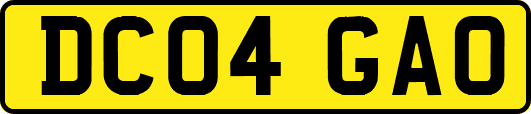 DC04GAO