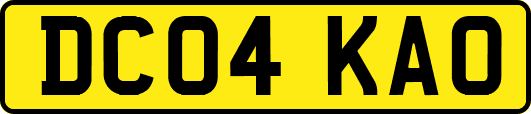 DC04KAO