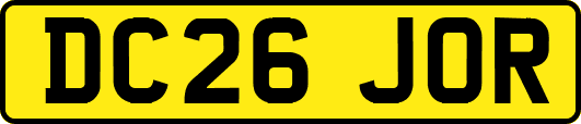 DC26JOR