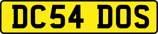 DC54DOS