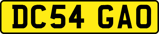 DC54GAO