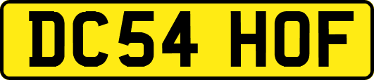 DC54HOF