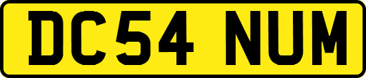 DC54NUM
